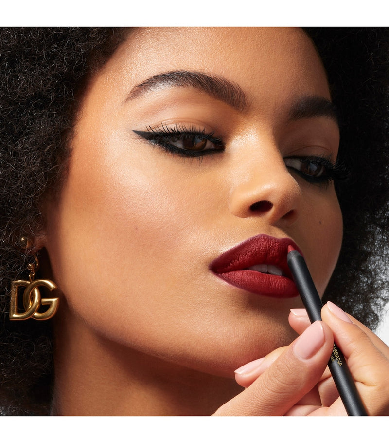 Dolce&Gabbana lip overliner pencil satin finish 1.2g, imported from the UK