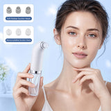 Livingandhome Micro-bubble Blackhead Remover white device, imported from the UK