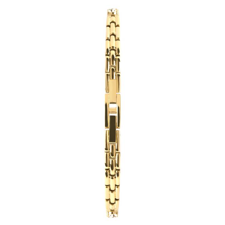Sekonda gold watch and jewellery gift set with stones (British brand)