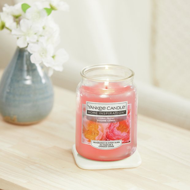 Yankee Candle scented candle Coral Peony large - British product