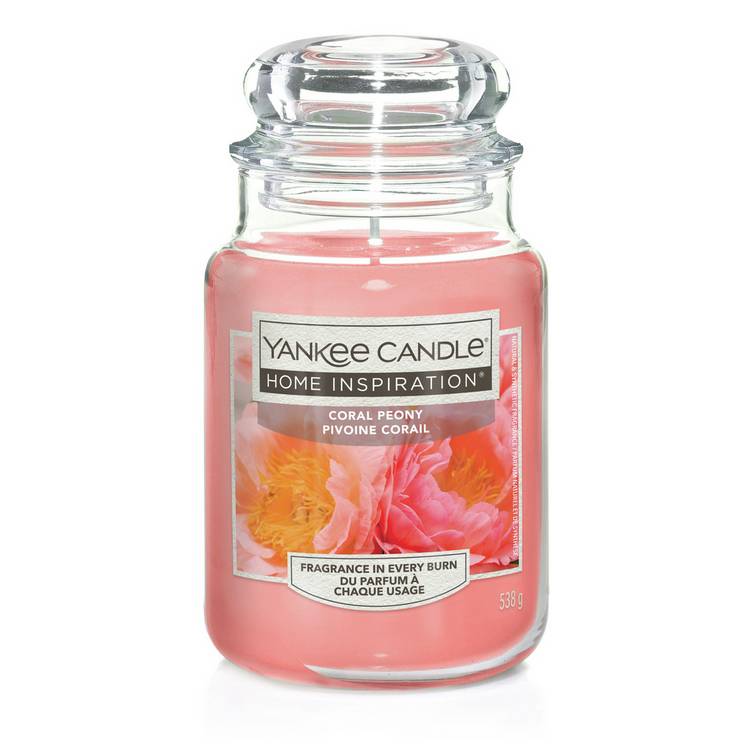 Yankee Candle scented candle Coral Peony large - British product