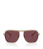 Ferrari logo-detail sunglasses titanium frame 0FH1014T (British brand)