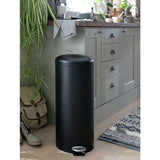 Argos Habitat 30 Litre Domed Pedal Bin - Black- Buy online at McGrocer