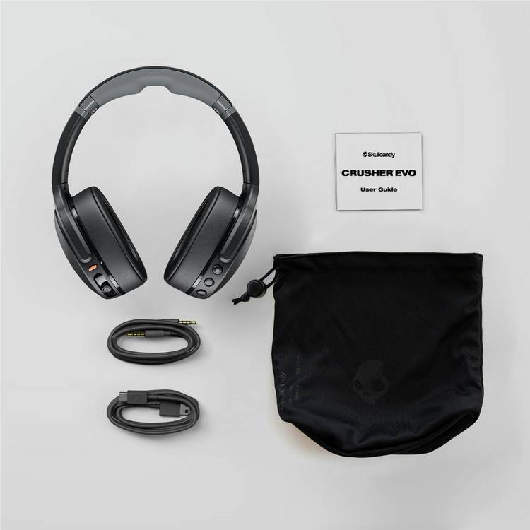 Skullcandy Crusher Evo wireless headphones black, UK version