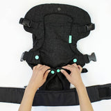 Infantino Flip Advanced 4-in-1 baby carrier Black Denim - British product
