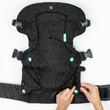 Infantino Flip Advanced 4-in-1 baby carrier Black Denim - British product