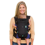 Infantino Flip Advanced 4-in-1 baby carrier Black Denim - British product