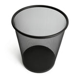 Habitat 12 litre black waste paper bin, imported from the UK