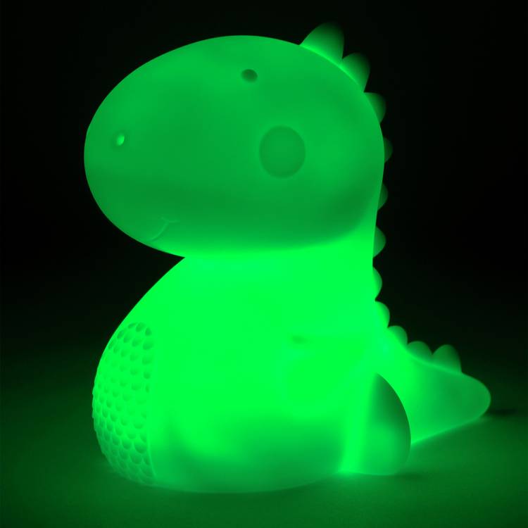 Fizz Creations dinosaur colour changing lamp white - British product