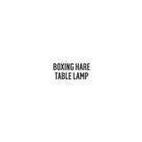 Argos Home boxing hare table lamp 43cm (British brand)