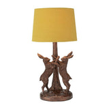 Argos Home boxing hare table lamp 43cm (British brand)