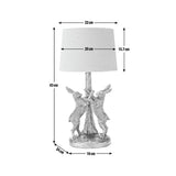 Argos Home boxing hare table lamp 43cm (British brand)