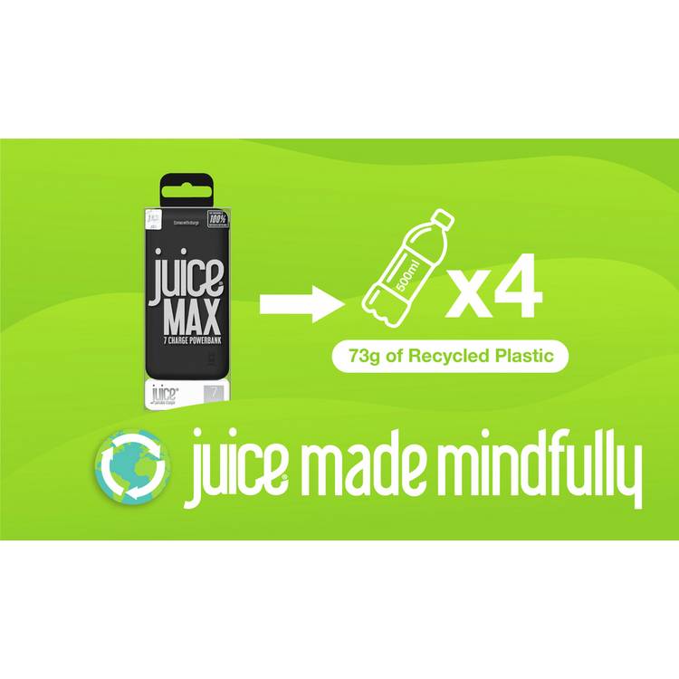 Juice Max portable power bank 20W PD 20000mAh (British brand)
