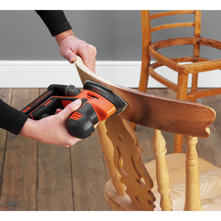 Black+Decker cordless mouse detail sander 18V, UK version