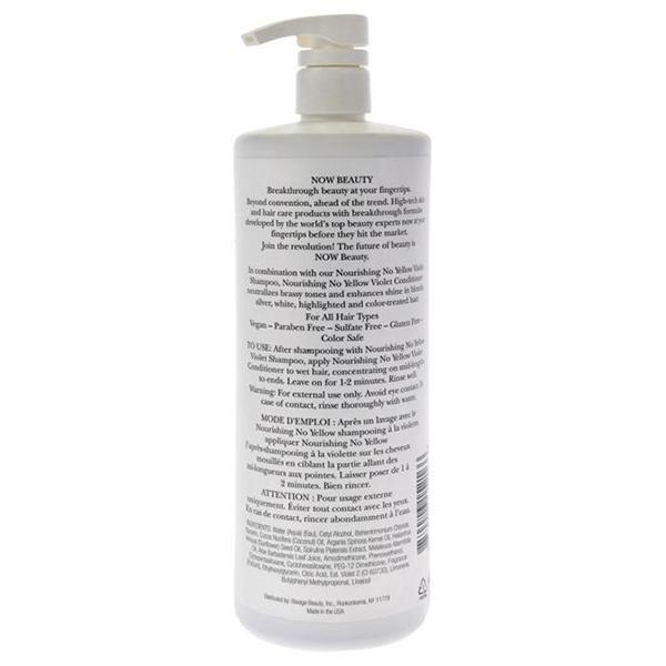 NOW Beauty No Yellow Conditioner 946ml, imported from the UK
