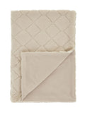 Catherine Lansfield fleece throw diamond 130x170cm (British brand)