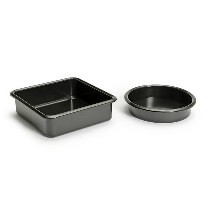 Habitat 2 piece non-stick cake tin set, imported from the UK