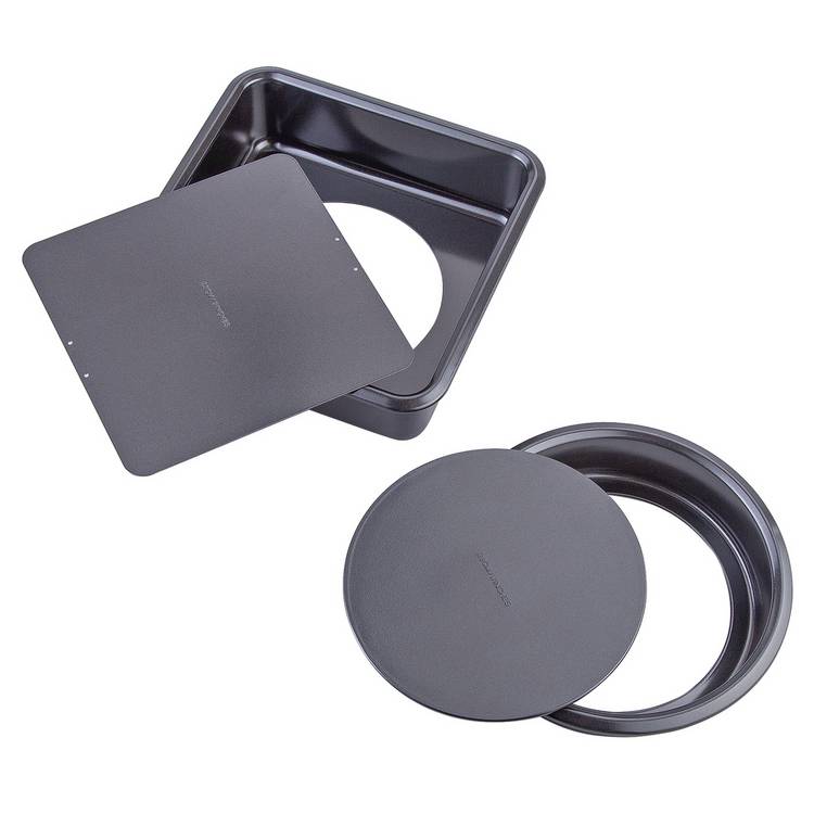 Habitat 2 piece non-stick cake tin set, imported from the UK