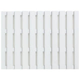 Habitat white bamboo duckboard for bathroom (British brand)