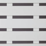 Habitat white bamboo duckboard for bathroom (British brand)