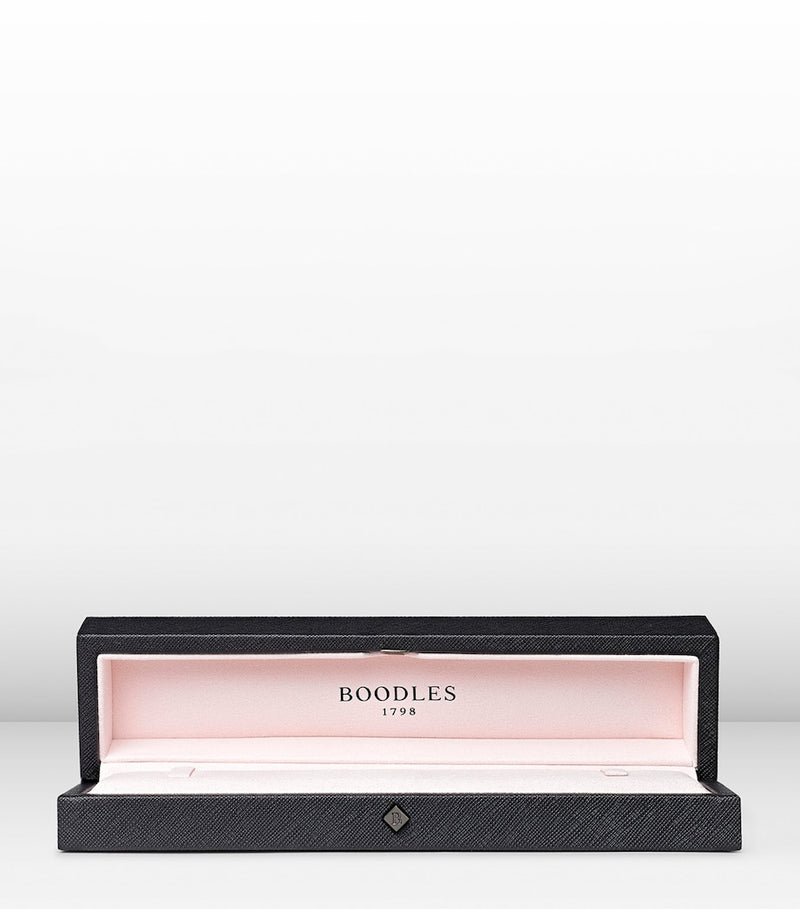 Boodles rose gold and diamond charm bracelet, UK version