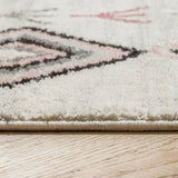 Habitat blush pink cut pile rug 120x170cm, imported from the UK