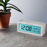 Argos Precision Radio Controlled Alarm Clock - White- Buy online at McGrocer