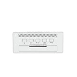 Precision Radio Controlled Alarm Clock White, imported from the UK