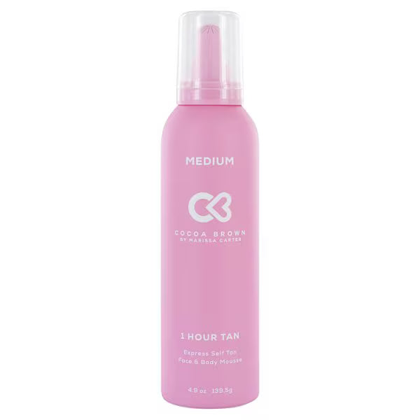 Cocoa Brown Self Tan Mousse Medium, imported from the UK