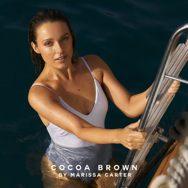 Cocoa Brown Self Tan Mousse Medium, imported from the UK