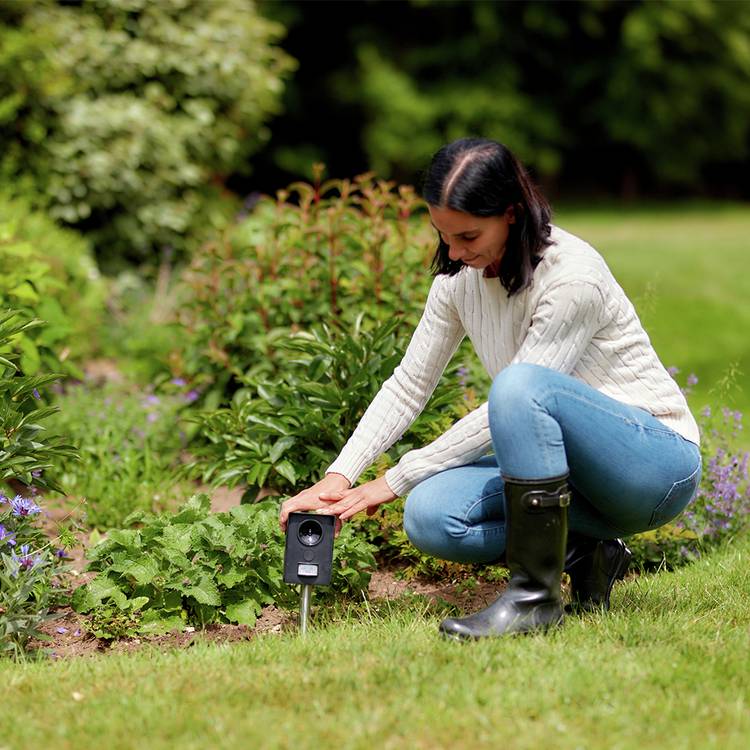 Defenders solar sonic cat repeller outdoor garden, UK version