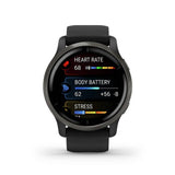 Garmin Venu 2 smartwatch Slate Black - British product