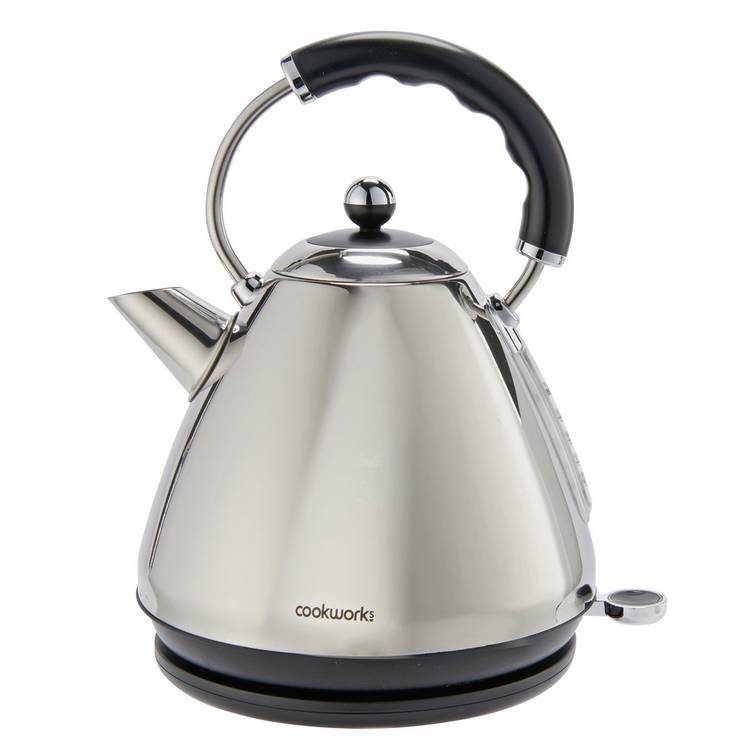 Cookworks Pyramid kettle 1.7L - British product