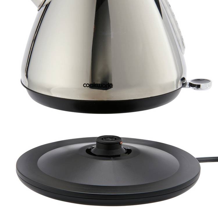 Cookworks Pyramid kettle 1.7L - British product
