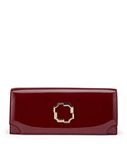 Malone Souliers Vivien patent leather clutch bag - British product