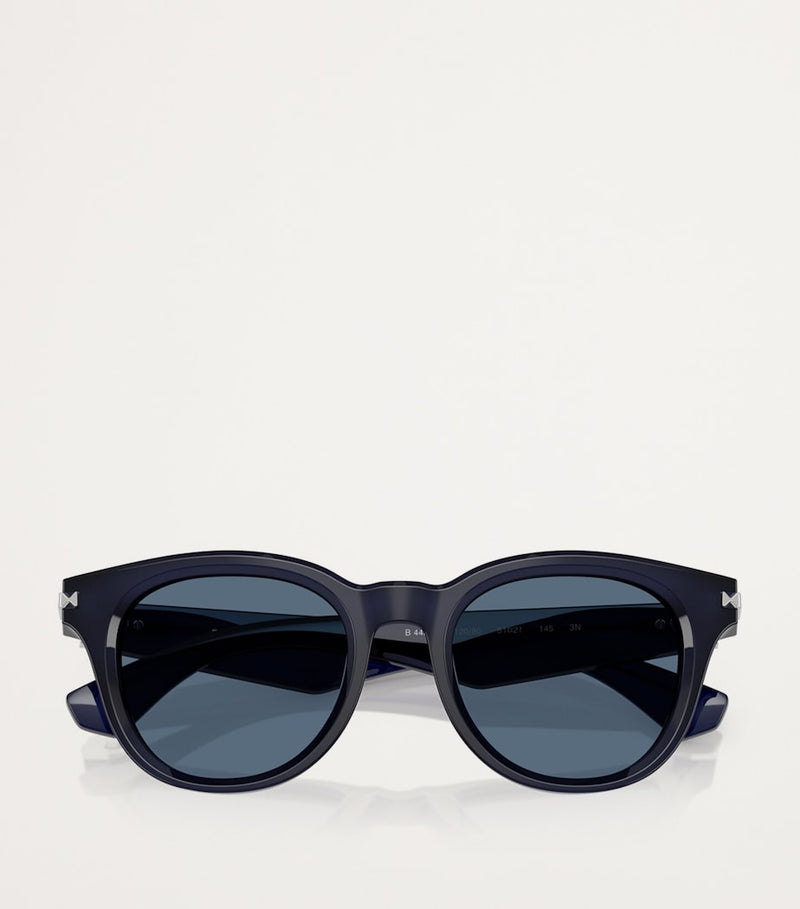 Burberry acetate round sunglasses - British product