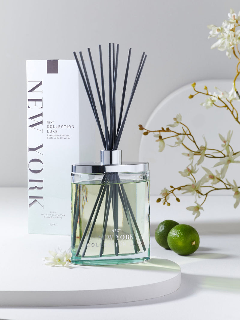 New York Jasmine & Orange Blossom reed diffuser set 400ml - British product