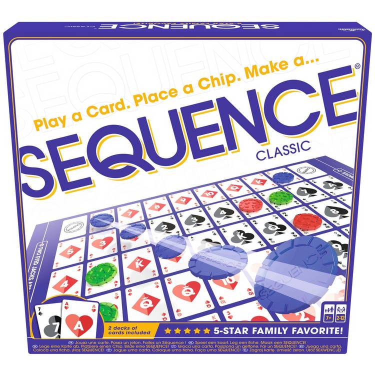 Goliath Sequence Game board game (British brand)