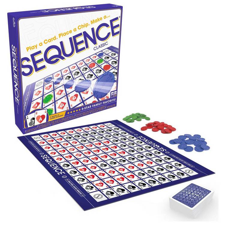 Goliath Sequence Game board game (British brand)