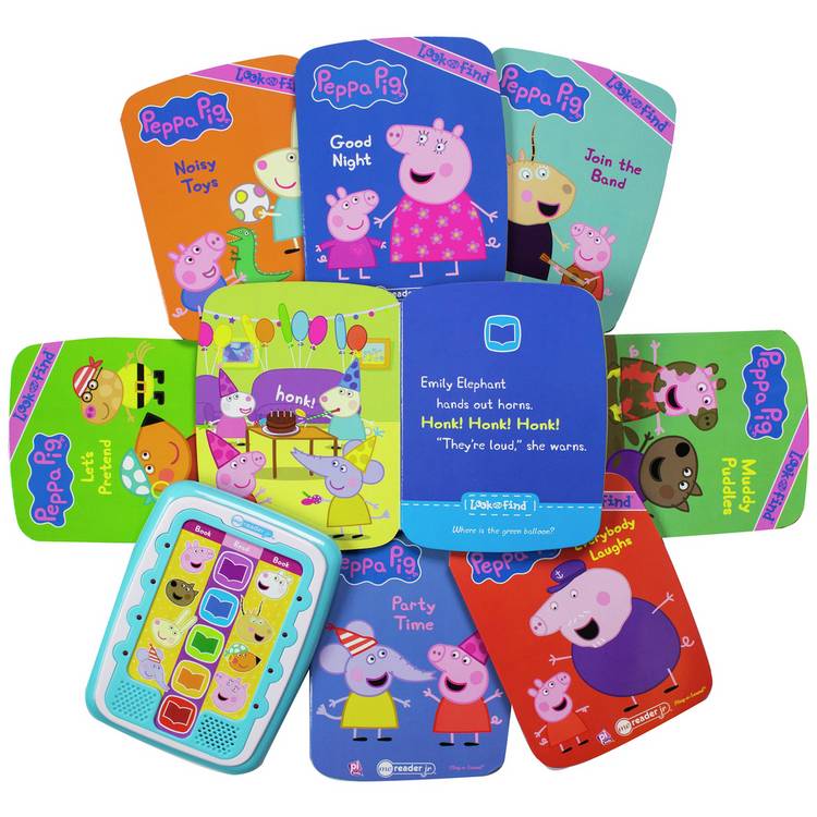 Peppa Pig Me Reader Jr electronic story reader, imported from the UK