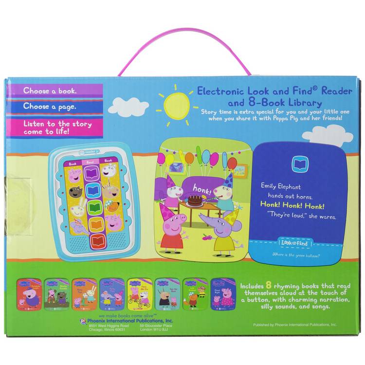 Peppa Pig Me Reader Jr electronic story reader, imported from the UK