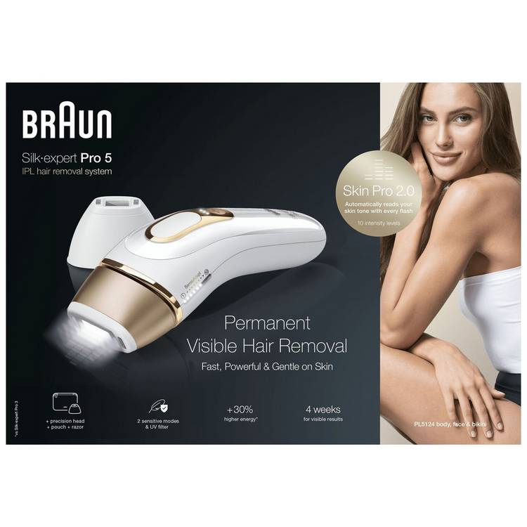 Braun Silk Expert Pro 5 IPL, imported from the UK