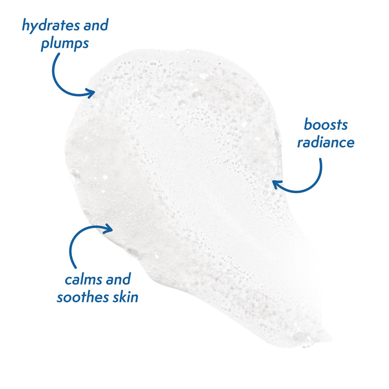 Nature Spell Hyaluronic Acid Snow Mushroom Facial Cleanser 100ml (British brand)