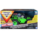 Monster Jam Grave Digger radio controlled truck 1:24 scale, UK version