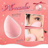 Pink Flash beauty blender sponge set two pieces imported from the UK