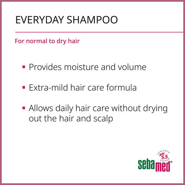 Sebamed Everyday Shampoo 1000 ml bottle (British brand)