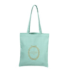 Ladurée organic cotton logo tote bag 40x30cm, UK version