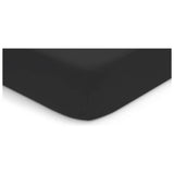 Habitat Washed Plain Charcoal fitted sheet double, imported from the UK