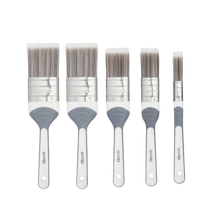 Harris wall and ceiling paint brush set of 5 - British product
