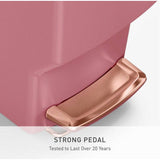 Simplehuman slim pedal bin blush pink 40 litre - British product